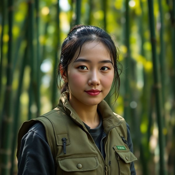 自然纪录者 阿依古丽 肖像